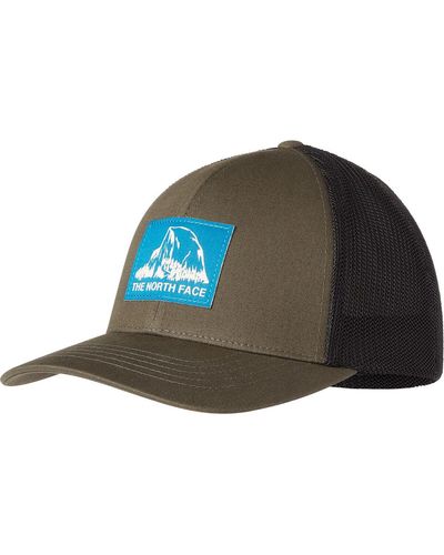 The North Face Truckee Trucker Hat New Taupe/Banff - Green