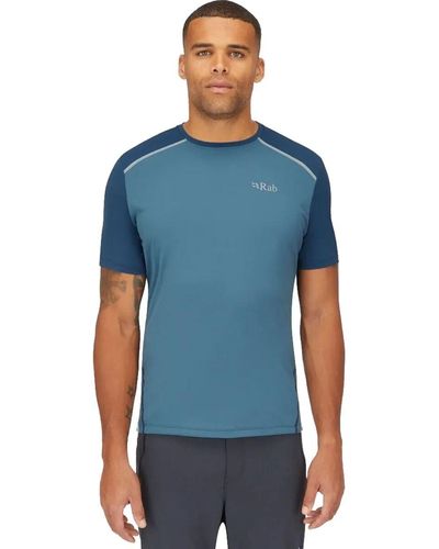 Rab Force Short-Sleeve T-Shirt - Blue