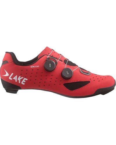Lake Cx238 Cycling Shoe - Red