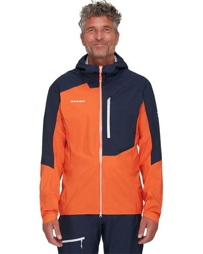Mammut Eiger Speed Hs Hooded Jacket - Orange