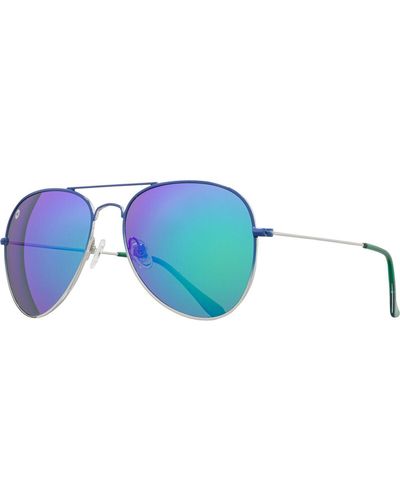 Knockaround Mile Highs Polarized Sunglasses - Blue