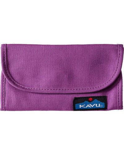 Kavu Big Spender Wallet - Purple
