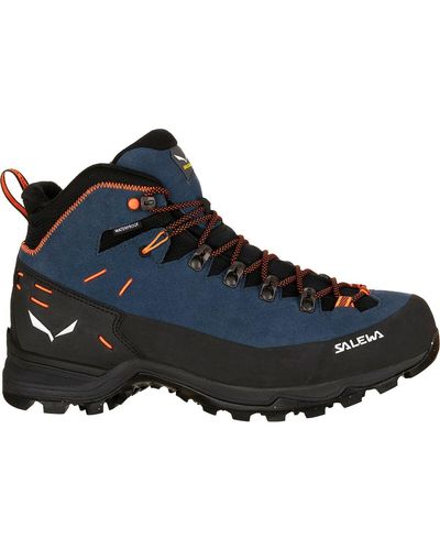 Salewa Alp Mate Winter Mid Wp Hiking Boot - Blue