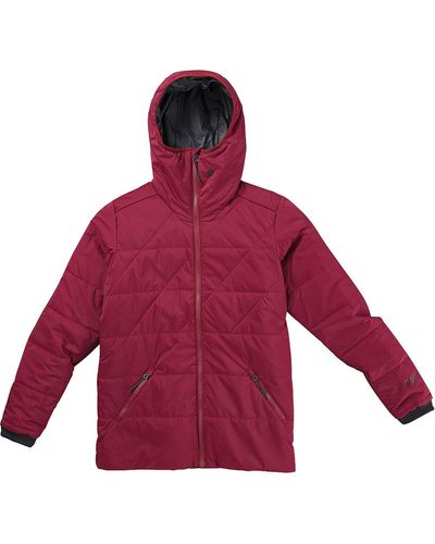 FW Apparel Manifest Quilted Hoodie - Red