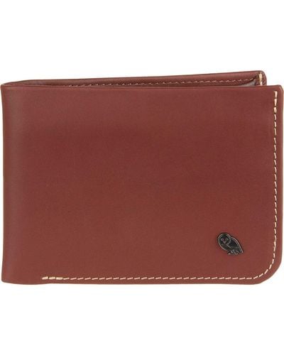 Bellroy Hide & Seek Bi-Fold Wallet - Red
