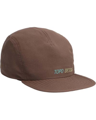 Topo Global Pack Cap - Brown