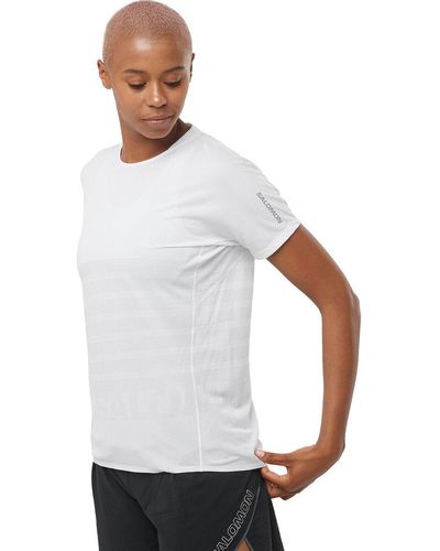 Salomon Sense Aero Gfx T-Shirt - White