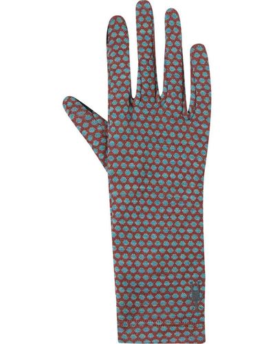 Smartwool Thermal Merino Glove Pecan Dot - Gray