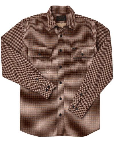Filson Field Flannel Shirt - Brown