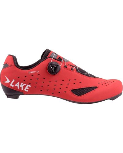 Lake Cx219 Cycling Shoe - Red