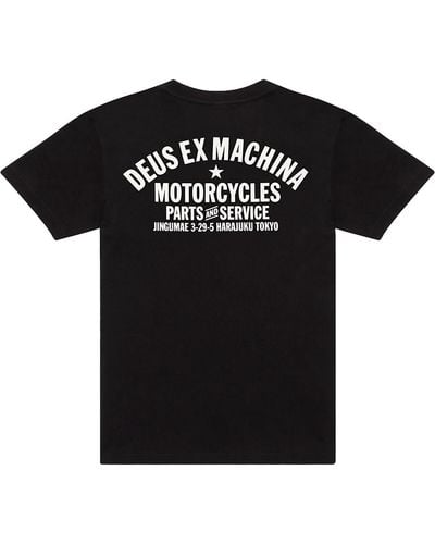 Deus Ex Machina Tokyo Address T-Shirt - Black