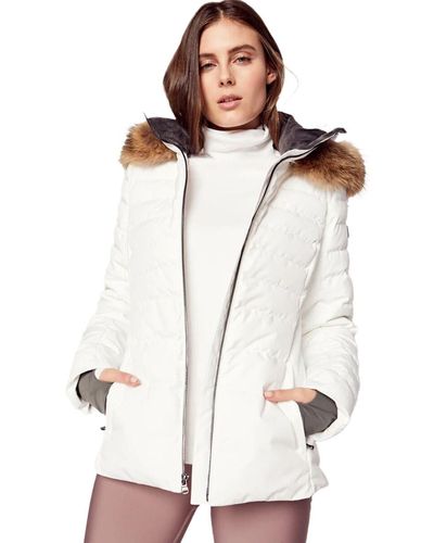 Fera Julia Faux Fur Jacket - White
