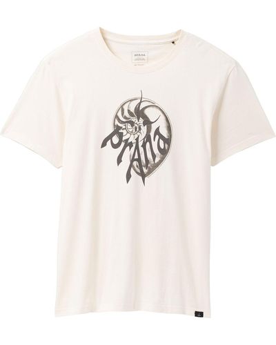Prana Heritage Graphic Short-Sleeve T-Shirt - White