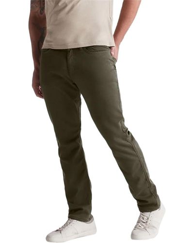 DUER No Sweat Relaxed Fit Pant - Green