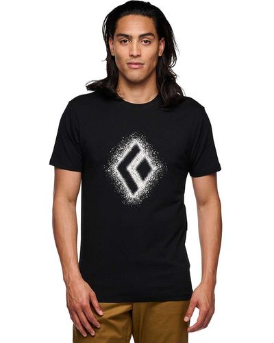 Black Diamond Diamond Chalked Up 2.0 T-Shirt - Black
