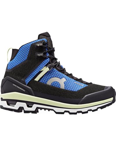 On Shoes Cloudalpine Waterproof Hiking Boot - Blue