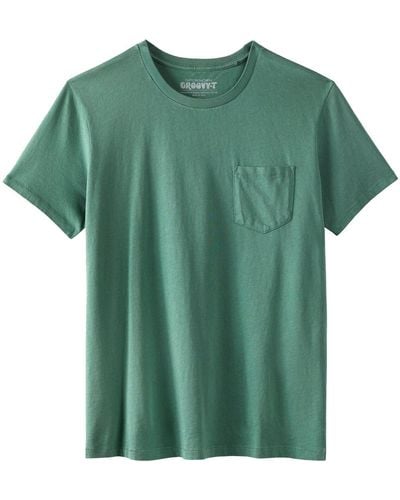 Outerknown Groovy Pocket T-Shirt - Green