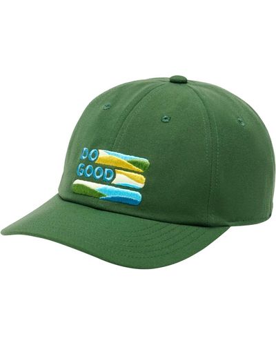 COTOPAXI Do Good Stripe Dad Hat - Green