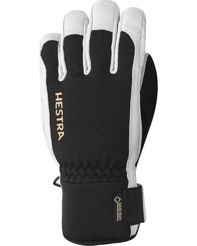 Hestra Army Leather Gore-Tex Short Glove - White