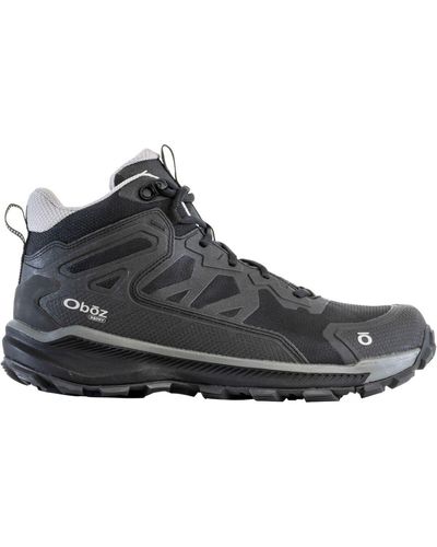 Obōz Katabatic Mid B-Dry Hiking Boot - Black