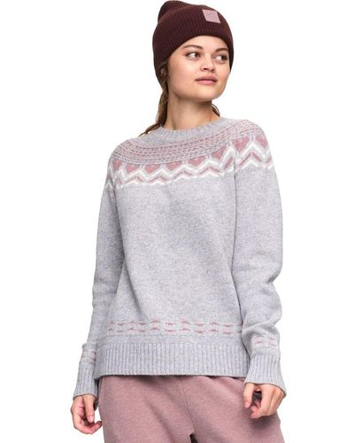 Kari Traa Sundve Long-Sleeve Sweater - Gray