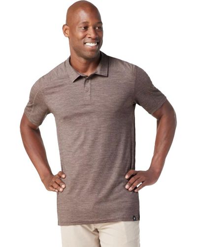 Smartwool Short-Sleeve Polo Shirt - Multicolor
