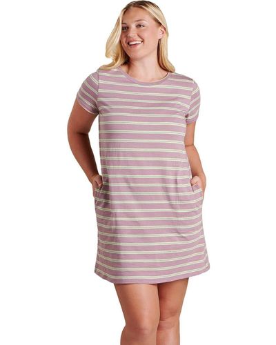 Toad&Co Windmere Ii Short-Sleeve Dress - Purple
