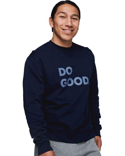 COTOPAXI Do Good Crew Sweatshirt - Blue