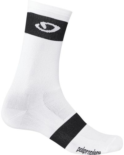 Giro Comp Racer High Rise Sock - White
