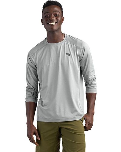 Outdoor Research Argon Long-Sleeve T-Shirt - Gray