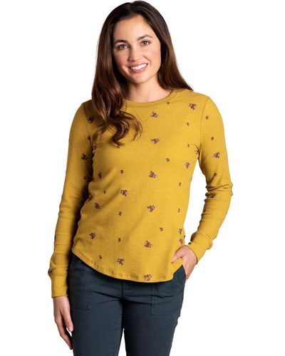 Toad&Co Foothill Crew - Yellow