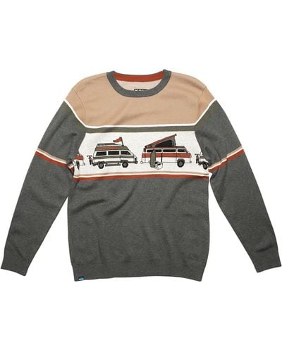 Kavu Highline Sweater - Gray