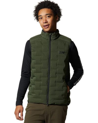 Mountain Hardwear Stretchdown Vest - Green