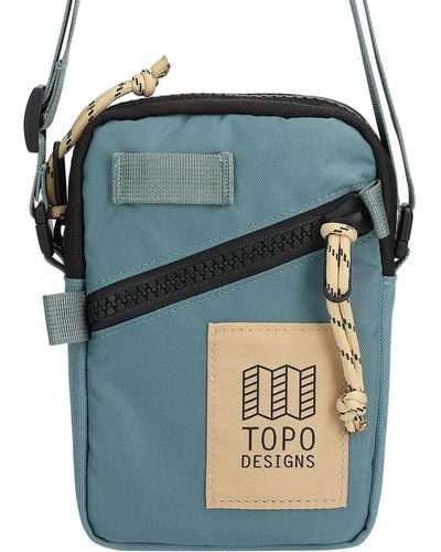 Topo Mini Shoulder Bag - Blue