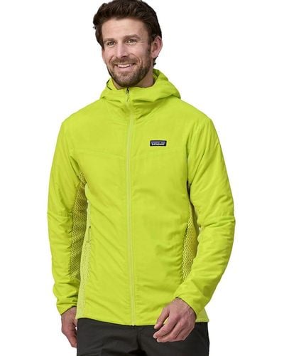 Patagonia Nano-Air Light Hybrid Insulated Hooded Jacket - Green