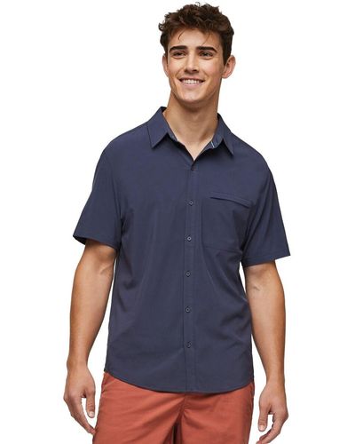 COTOPAXI Cambio Button-Up Shirt - Blue