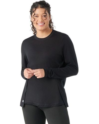 Smartwool Active Long-sleeve Crew Top - Black