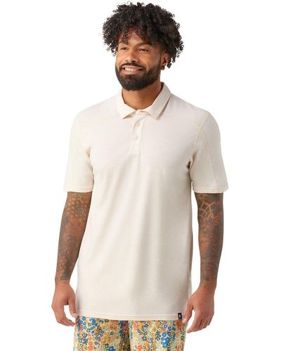 Smartwool Short-Sleeve Polo Shirt - White