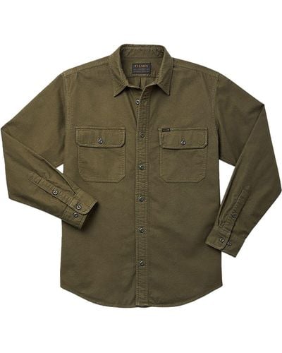 Filson Field Flannel Shirt - Green
