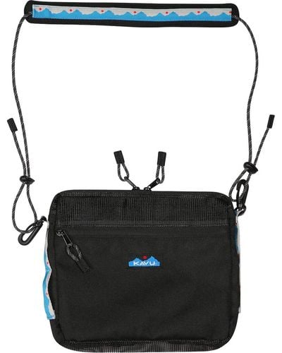 Kavu Seashore Crossbody Bag - Black