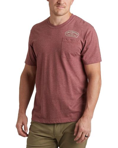 Howler Brothers Select Pocket T-Shirt - Red