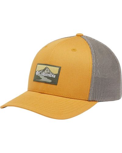 Columbia Mesh Baseball Hat - Yellow