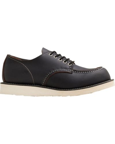Red Wing Wing Heritage Shop Moc Oxford Shoe - Black