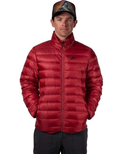 Jones Snowboards Re-Up Down Puffy Jacket - Red
