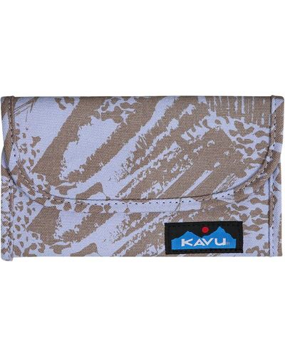 Kavu Big Spender Wallet - Blue