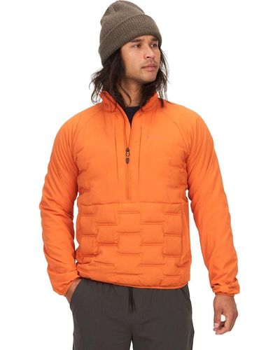 Marmot Warmcube Active Alt Hb 1/2-Zip Pullover - Orange