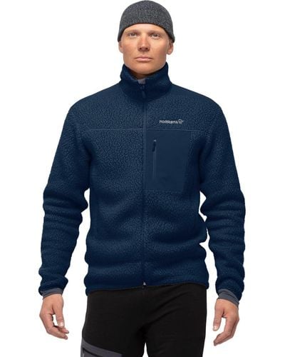Norrøna Trollveggen Thermal Pro Fleece Jacket - Blue