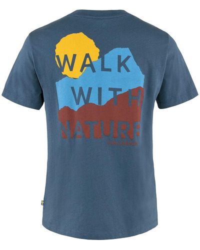 Fjallraven Nature T-shirt - Blue