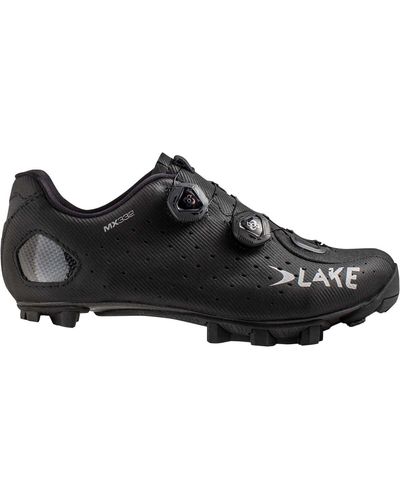 Lake Mx332 Extra Wide Mountain Bike Shoe - Black