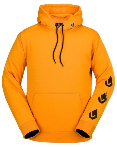 Volcom Core Hydro Fleece Hoodie - Orange